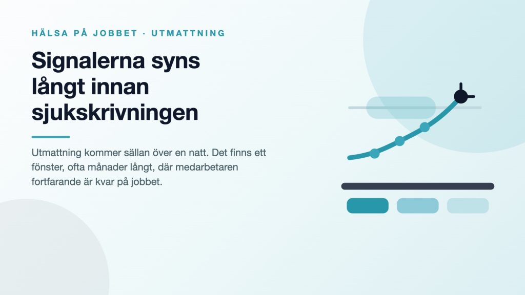 Tidiga varningssignaler på utmattning – vad chefer och HR kan se innan det är för sent