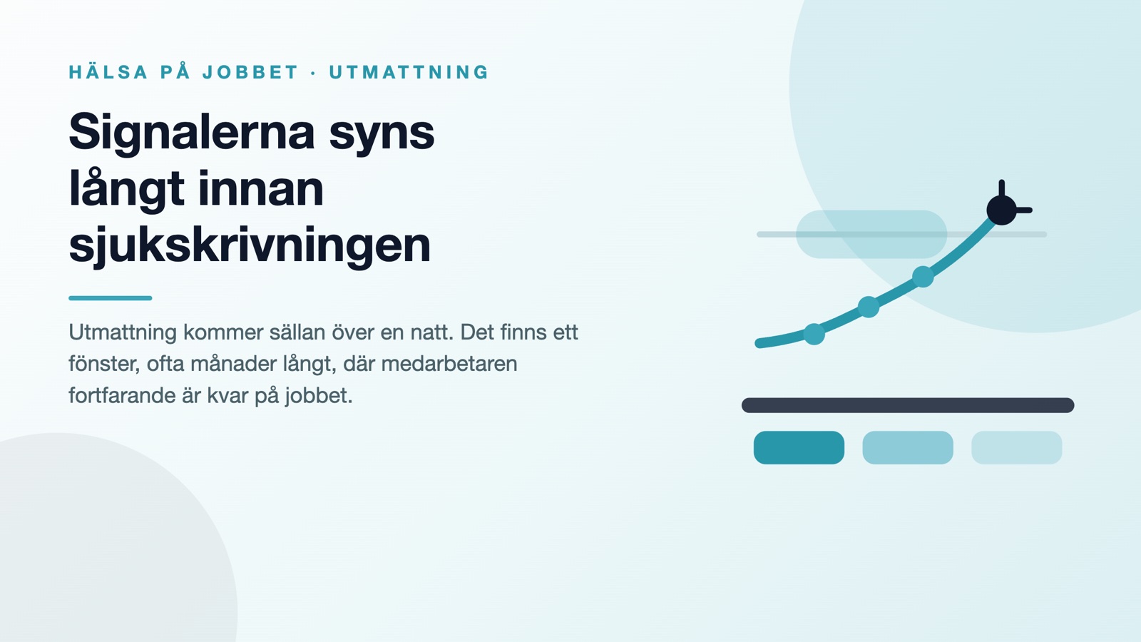 Tidiga varningssignaler på utmattning – vad chefer och HR kan se innan det är för sent
